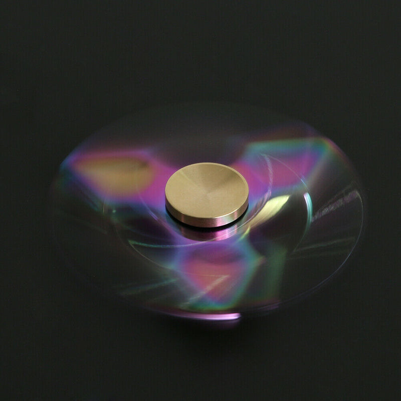 Alloy Three Leaves Finger Spinner Fidget Spinner Hand Toys