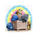 5D DIY Diamond Painting Cartoon Bear Embroidery Kit for Home Wall Art Decor
