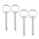 4 Packs Boat Marine Bimini Top Frame Standard Quick Release Pin 5 x 76mm