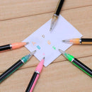 48pcs Colorful Gel Glitter Metal Pen Kit Sketch Painting Coloring Tool Gift