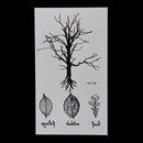 Leaf Tree Temporary Tattoos Body Arm Leg Waterproof Flash Tattoo Stickers B Bj