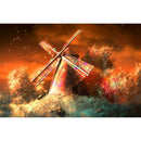 1000pcs DIY Colorful Windmill Puzzle Educational Learning Assembling Toys