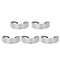 5pcs Narrow Metallic Futuristic Soldier Space Alien Robot Sunglasses