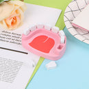 6 Pcs Baby Toys Doctor Set Play Wooden Dental Tools Simulation Medicine Box