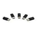 5pcs USB 3.1 Type C Male to Micro USB Female Data Sync Adapter Converter