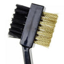 Tool Useful Plastic Double Side Practical Black Accessories Golf Club Brush