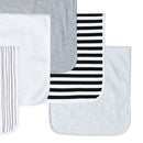 5 Packs 100% Organic Cotton Baby Burp Cloths for Girls Boys 21"x10" Baby Shower