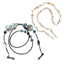 2Pcs Beads Beaded Eyeglass Chain Glasses Holders Handcrafted Craft Supplies