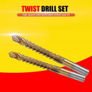 6pcs High Speed Steel Twist Drill Bits Woodworking Tool Ground Metal Reamer