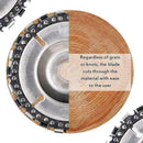 4'' Angle Saw Grinder Discs 22 Tooth Chain For Wood Blades Carving Cutting K2H8