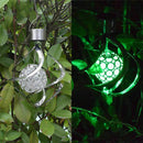 Solar Powered Wind Chimes Light Hanging LED Garden Outdoor Lamp Colour Chan G3B7
