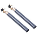 Women Bijoux Jewelry Classic Star Tassel Long Earring - Black