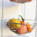 Storage Flower Holder Modern Hanging Wire Home Tier Candy Kitchen Fruit Basket