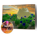 5D DIY Full Drill Diamond Painting Lawn Cross Stitch Rhinestone Home Decor