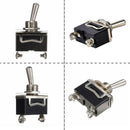 5X Toggle Switch Heavy Duty 125V 20A SPST 2 Terminal Waterproof OFF/ON Car B7S6