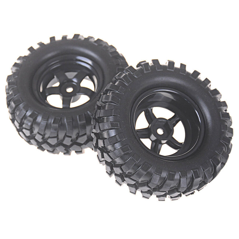 2pcs/lot 1.9" Tires 96mm Wheel 12mm Hex Hub For RC 1:10 Rock Climbing Crawler3CT