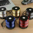 wireless bluetooth speaker metal mini portable subwoof sound with Mic TF ca D3T7