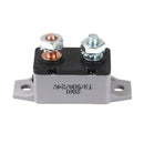 Manual Reset Current Circuit Breaker12/24V 50A Dual Short Feet w/Bolt Nuts