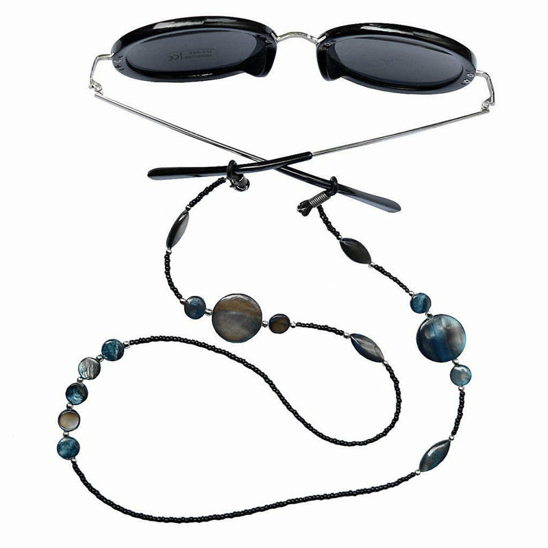 Eye Glasses Eyeglasses Sunglasses Holder Chain Beads Neck Cord String 27"