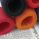 5Pcs Microphone Headset Grill Windshield Sponge Foam Black Mic Cover 7 XVI