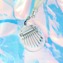 Kalimba Transparent 8 Keys Mini Kalimba Thumb Piano Acrylic Pocket Thumb Piano