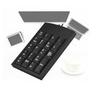 Mini USB Numeric Keypad Number Keyboard Num Pad 19 Keys Accounting Special Digit