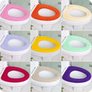 Bathroom Toilet Seat Closestool Washable Soft Warmer Mat Cover Pad Cushion Mat