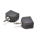 2X Audio 3.5mm Jack Male to Double AUX Female Headphone Y Splitters Adapters ES