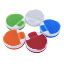 Travel 4 compartment dispenser case pill box medicine tablet holder organizer  Z