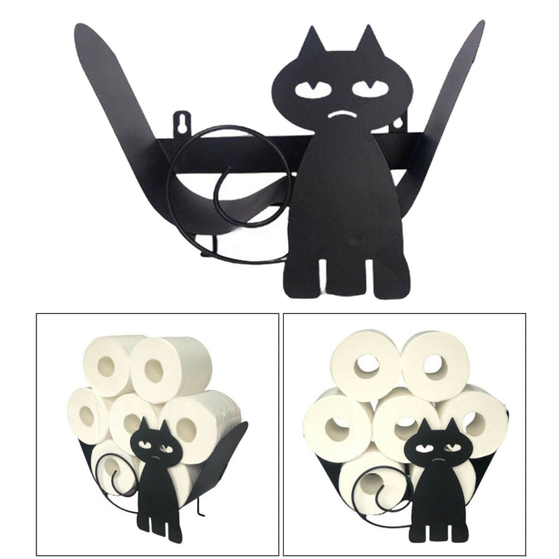 Animal Toilet Roll Holder Bathroom Kitchen Accessories Tissue Storage Rack