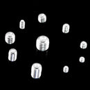 220 PCS Head Socket Hex Grub Screw Assortment Cup Point Set Stainless Steel