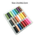 Sewing Thread Kit Quilting Hand Stitching All Purpose DIY 24 Colour Embroidery