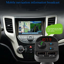 3X(805E Car Mp3 Bluetooth 5.0 Fm Player Card Fm Bluetooth Car Charger Car B