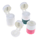 4in1 Pill medicine crusher grinder splitter tablet divider cutter storage bo FT