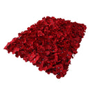 Artificial Flower Wall Panel Wedding Background Hanging Decor Props Red