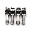 4x TR48E Bolt-in Auto Car Tubeless Wheel Tire Valve Stems Dust Caps LJ