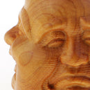 5pcs Wooden Erawan Buddha Head Statue