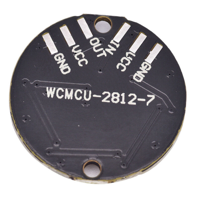 7-Bit WS2812 5050 RGB LED Ring Round Decoration Bulb Arduino A Kw