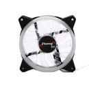 LED Cooling Fan RGB 12cm DC 12V Brushless Cooler For Computer Case PC CPU lj