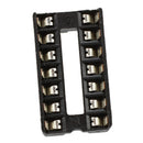 20 Pcs 14 Pins 2.54mm Pitch DIP IC Sockets Solder Type Adaptors