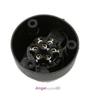 12V 7 Pin Plastic Trailer Towing Car Plug Socket Wiring Connector Adapter