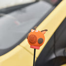 1 Pcs Cool Giraffe Eva Decorative Car Antenna Topper Balls Orange bbTOCA