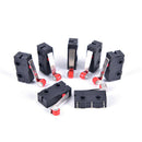 10Pcs Micro Roller Lever Arm Open Close Limit Switch KW12-3 PCB Microswitch neME
