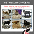 Practical Pet Dog Stainless Steel Hair Knot Trimmer Dematting Rake Grooming Comb