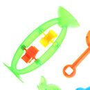 4Pcs Beach Sand Play Toys Bucket Rakes Sand Watering Sand Kids Play Bath Toys LJ