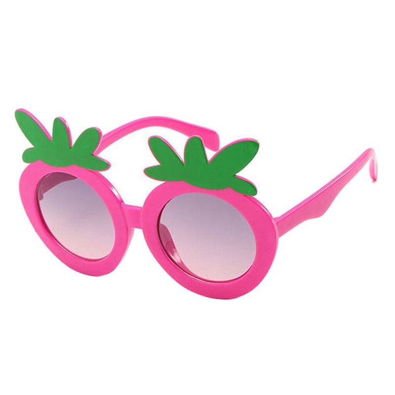 6PCS Kid's Cute Strawberry Shape Sunglasses Beach Glasses Party Eyewear