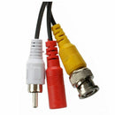 5m BNC Video Power Cable For CCTV Camera DVR Security System