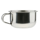 5 Pc Durable Stainless Steel Mens Barber Shaving Mug Bowl Soap Cup for Brush