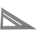 7'' Aluminum Speed Square Triangle Ruler Protractor Miter Framing Measuring JFS