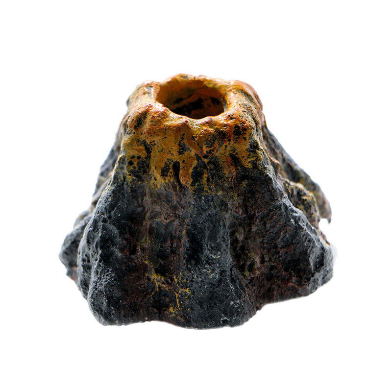 Aquarium Volcano Shape&Air Bubble Stone Oxygen Pump Fish Tank Ornament Decor MOA